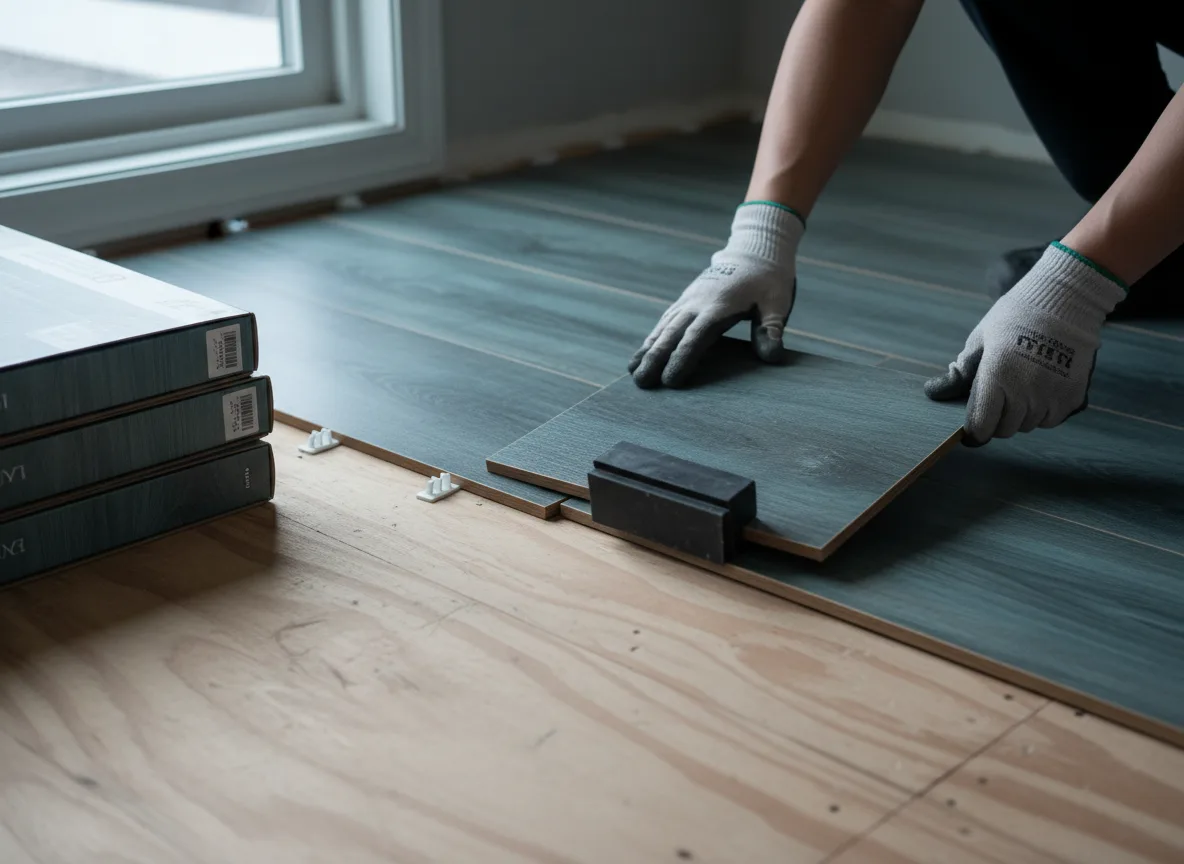 Luxury Vinyl Plank Installation company in Dazey, ND